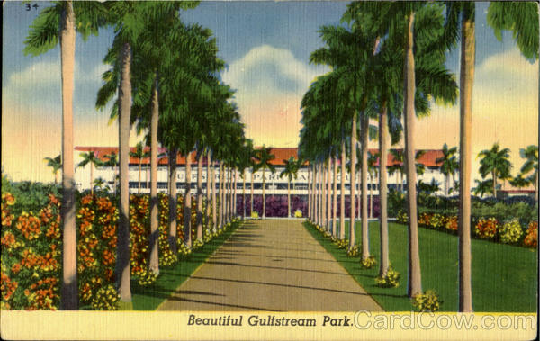 Beautiful Gulfstream Park Hallandale